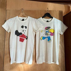 2x Johnny Cupcakes Shirts